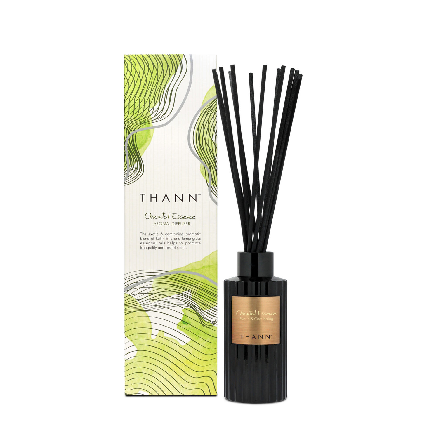 Thann Oriental Essence Aroma Diffuser – doftpinnar i grekisk flaska