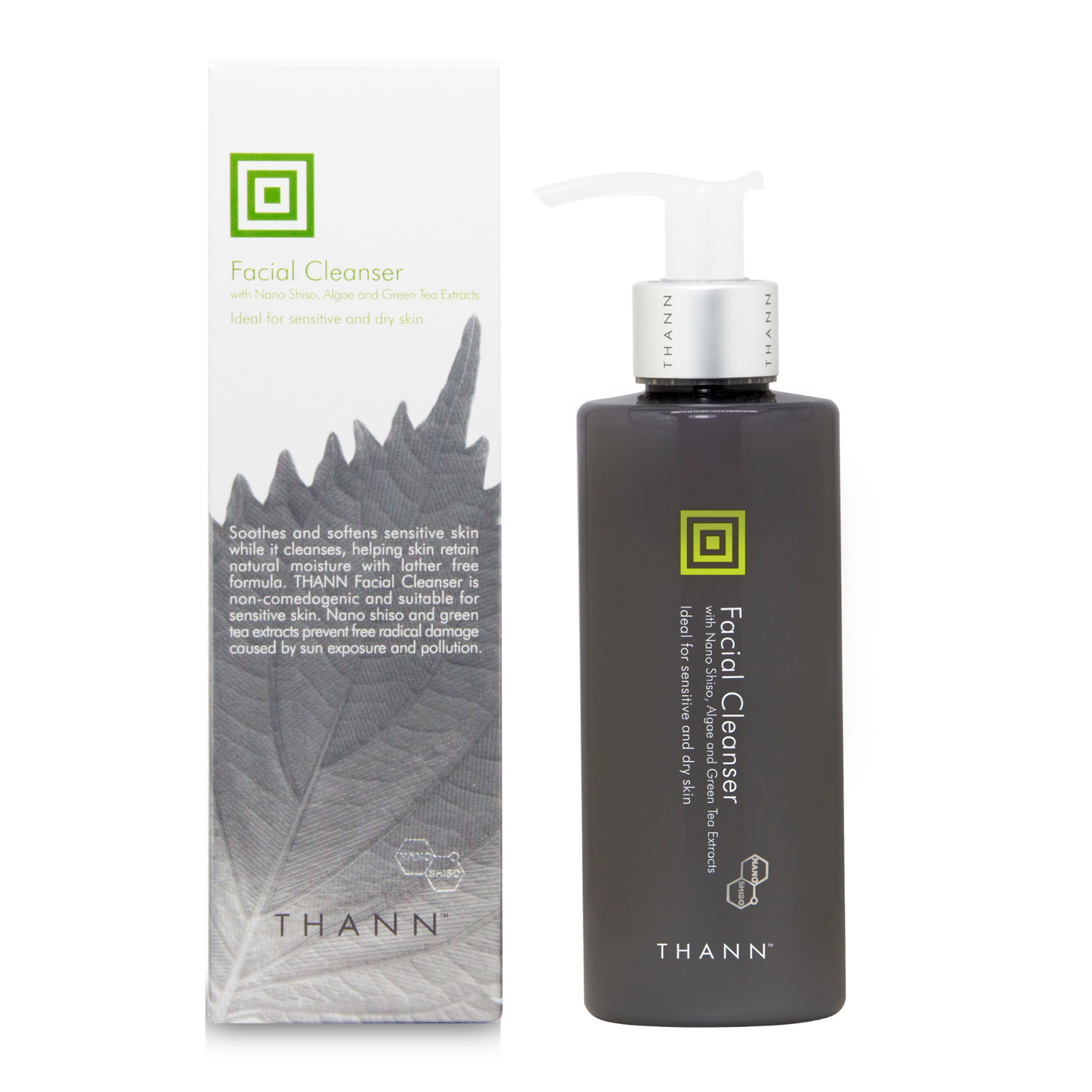 Thann Shiso Facial Cleanser – skonsam och återfuktande rengöring för ansiktet