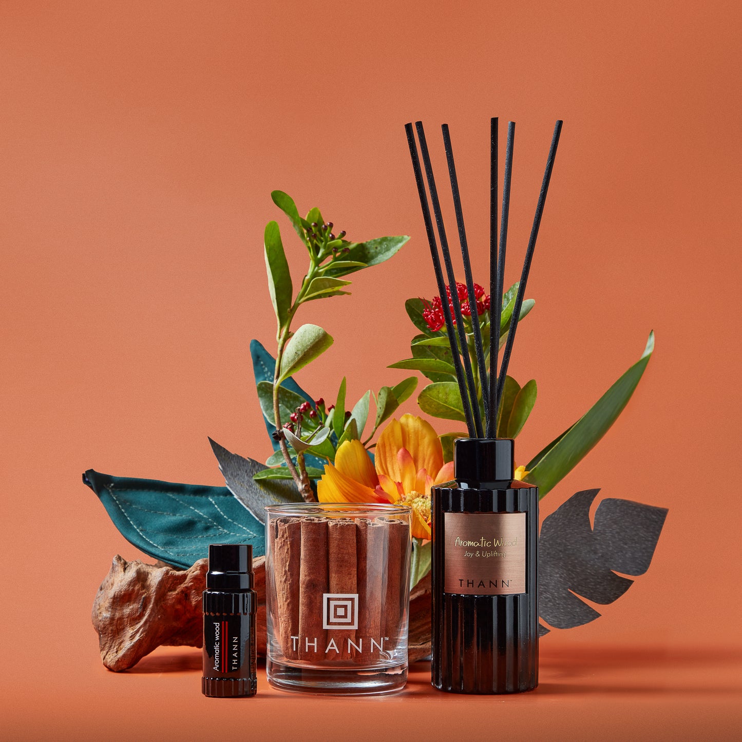 Thann Aromatic Wood Essential Oil With Potpurri