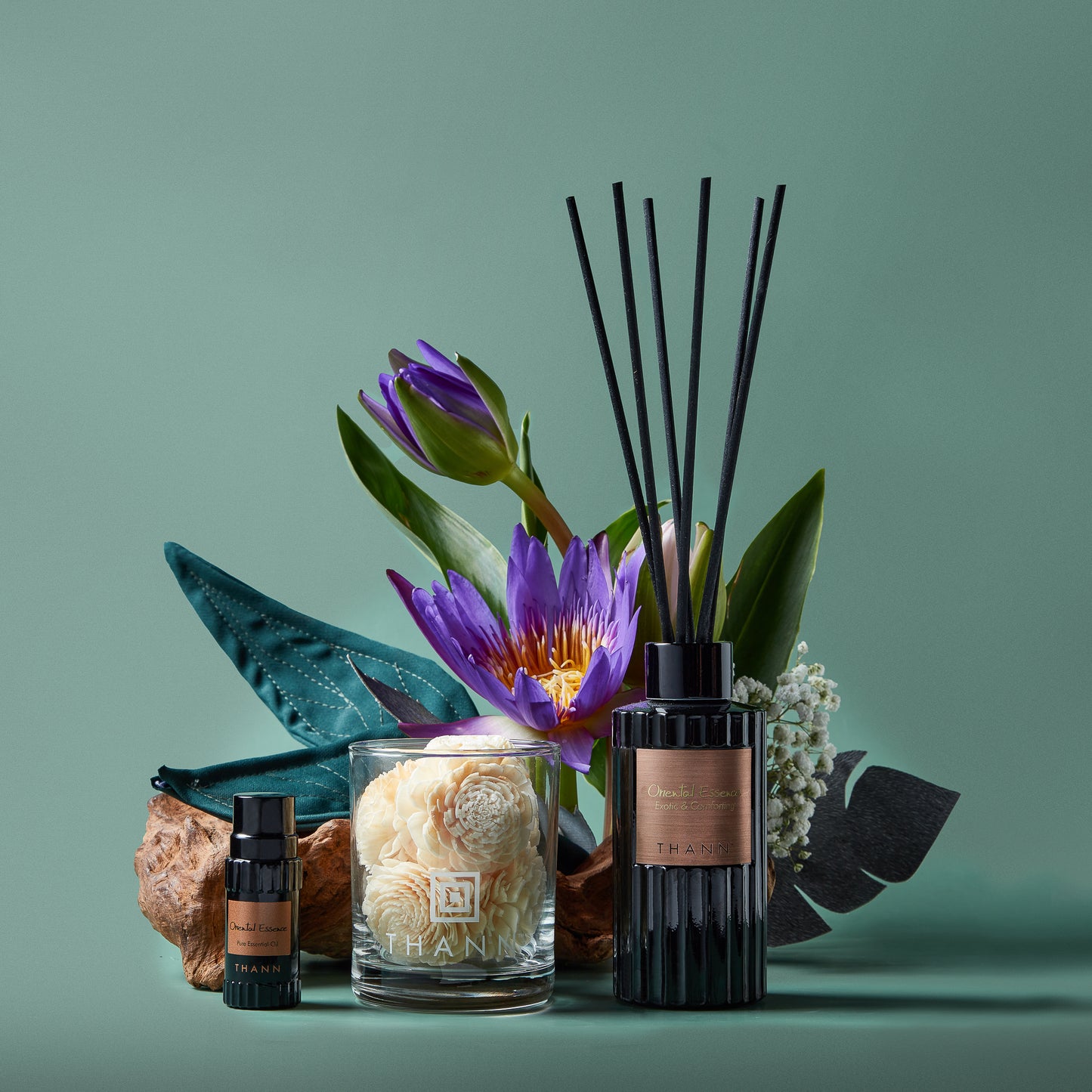 Thann Oriental Essence Essential Oil With Potpurri