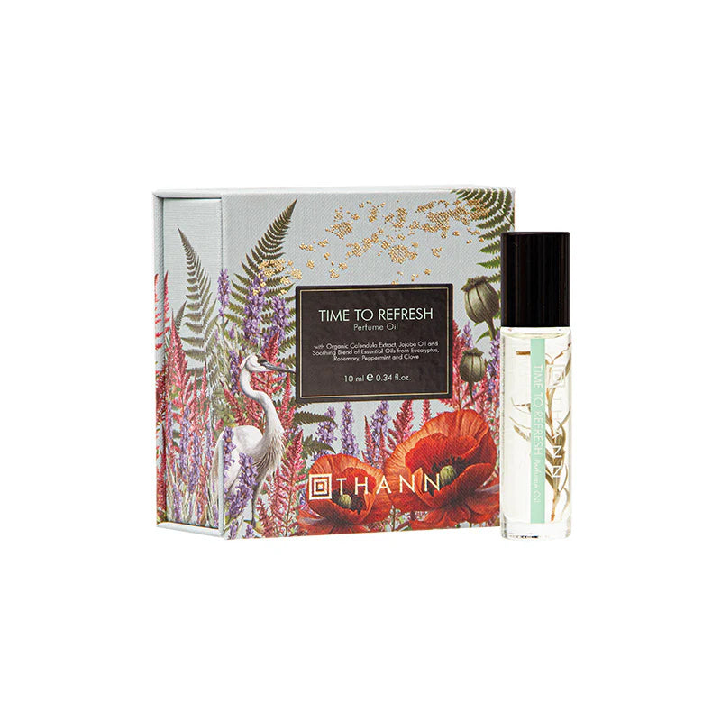 Thann Perfume Oil Time to Refresh – uppfriskande parfymolja med citrusdoft