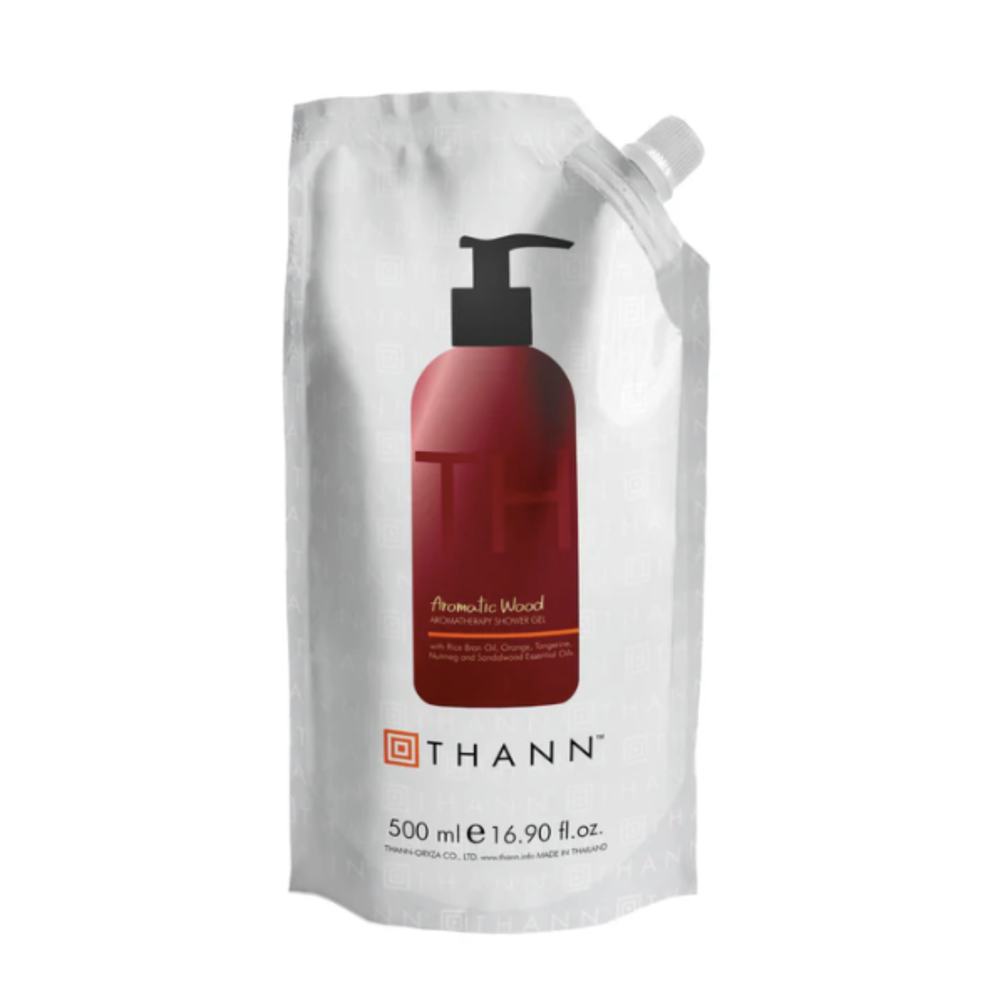 Aromatic Wood Shower Gel refill Thann - CH Care 