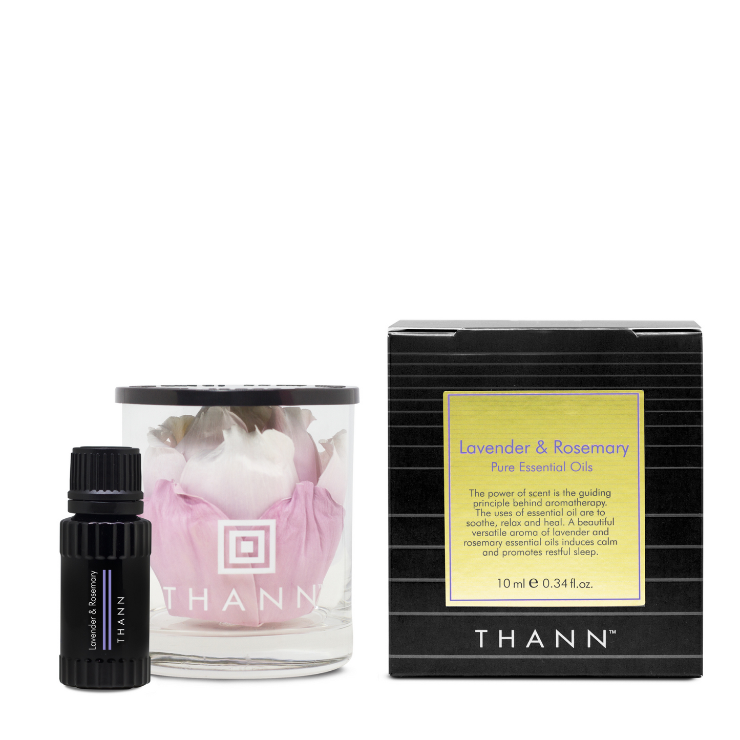 Lavender & Rosemary Essential Oil With Potpourri