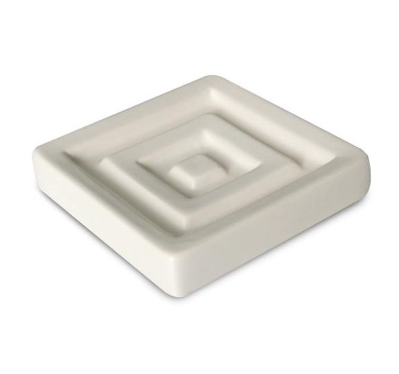 Thann Soap Dish White – stilren tvålshållare i vitt porslin